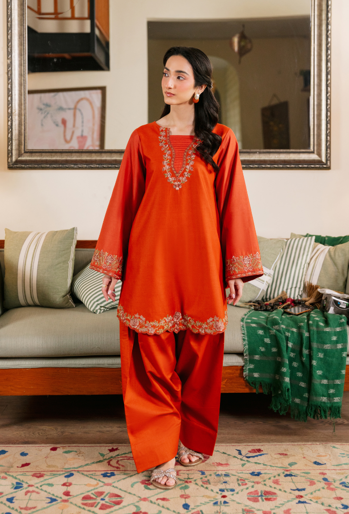 Spring Pret Vol-2 - D05 Lawn Pakistani Summer Dresses - Humdum - 1