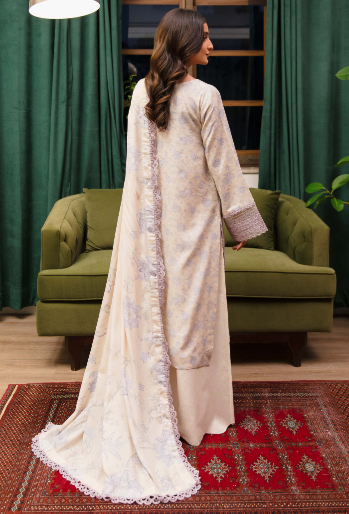 LAIBA - D05 Organza Pakistani Winter Dresses - Humdum - 2