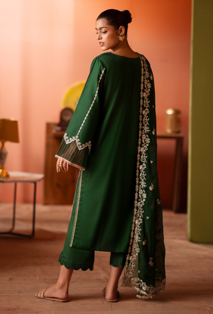 Lalarukh - D10 Chiffon Pakistani Summer Dresses - Humdum - 2