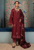 ZOUQ - D01 Premium Fabric Pakistani Winter Dresses - Humdum - 1