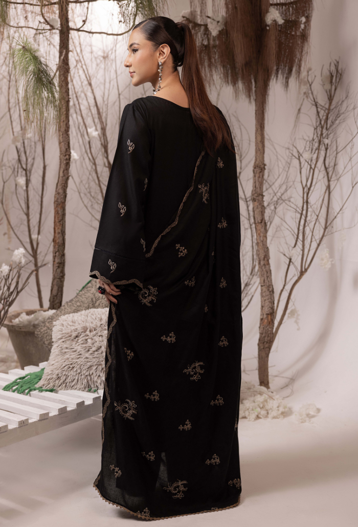Irina-D01 Premium Fabric Pakistani Winter Dresses - Humdum - 3