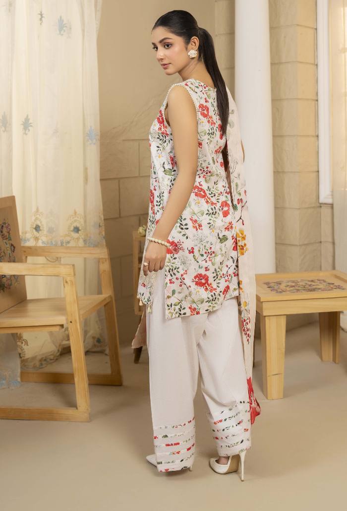 Senora - D05 Chiffon Pakistani Summer Dresses - Humdum - 3