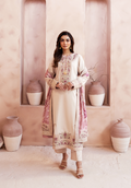 NUDE BLOOM Silk Pakistani Formal Dresses