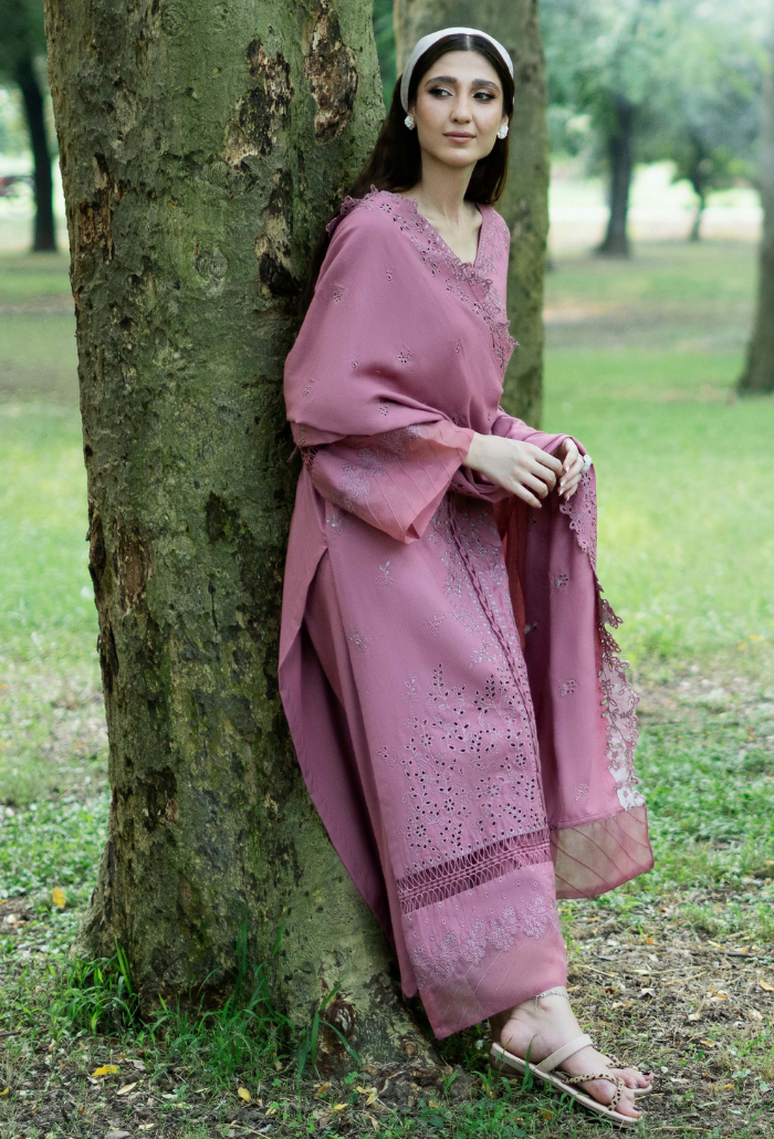 Zephyr - D04 Premium Fabric Pakistani Winter Dresses - Humdum - 4