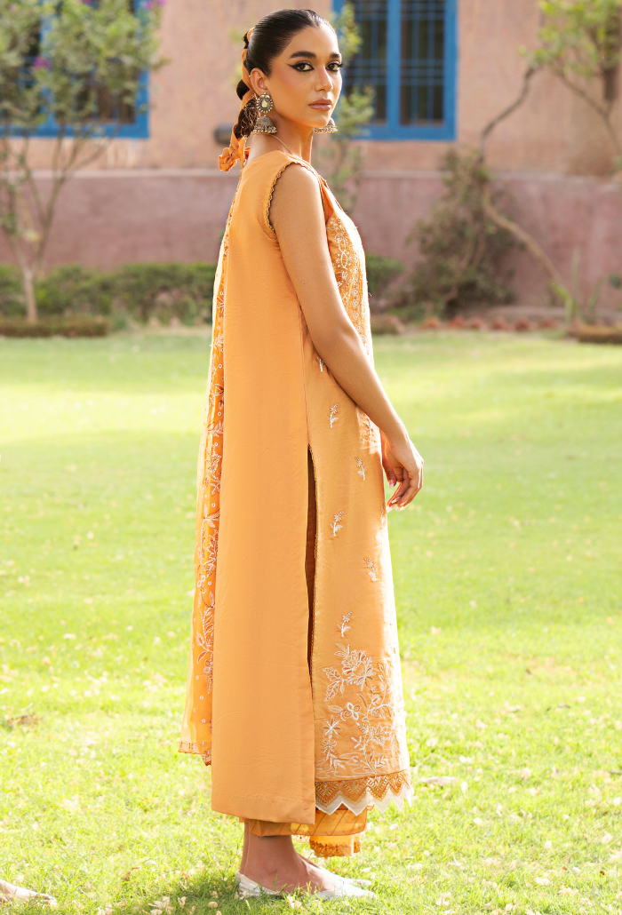 Selin - D07 Chiffon Pakistani Summer Dresses - Humdum - 4