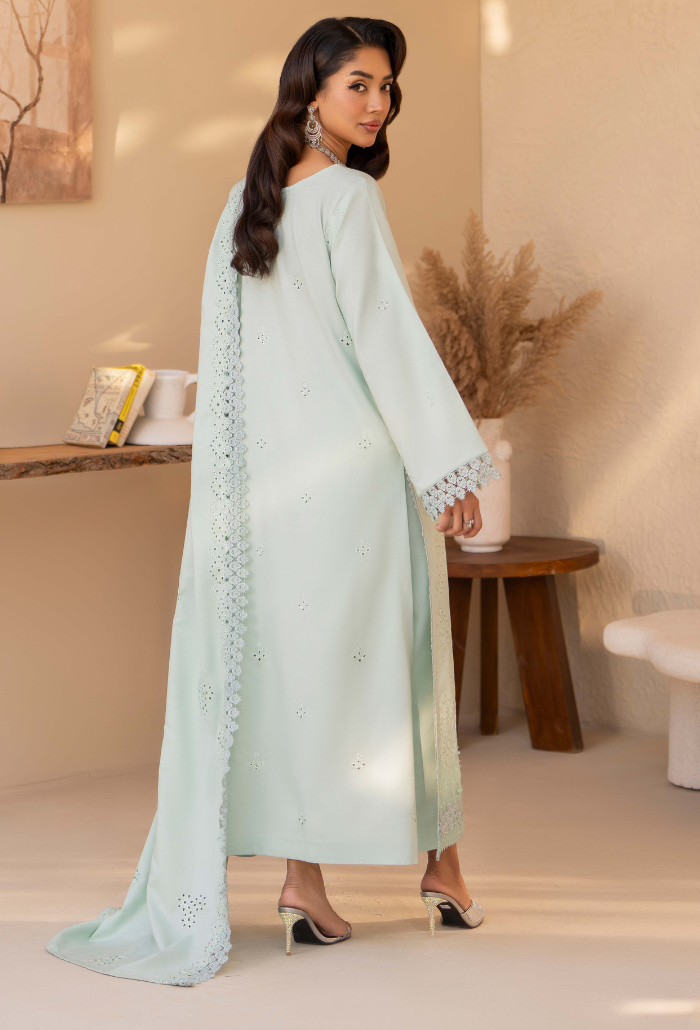 Jugnu By Humdum - D07 Premium Fabric Pakistani Winter Dresses - Humdum - 2