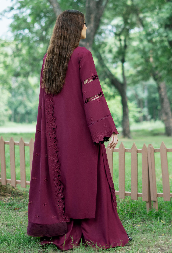 Zephyr - D01 Premium Fabric Pakistani Winter Dresses - Humdum - 2