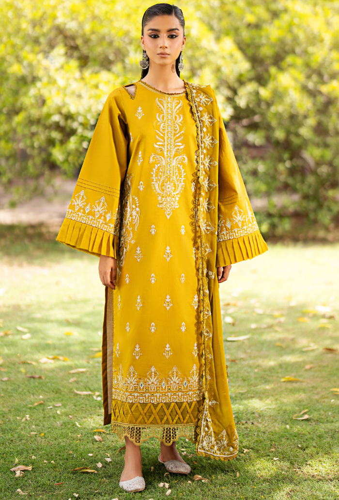Selin - D03 Chiffon Pakistani Summer Dresses - Humdum - 1