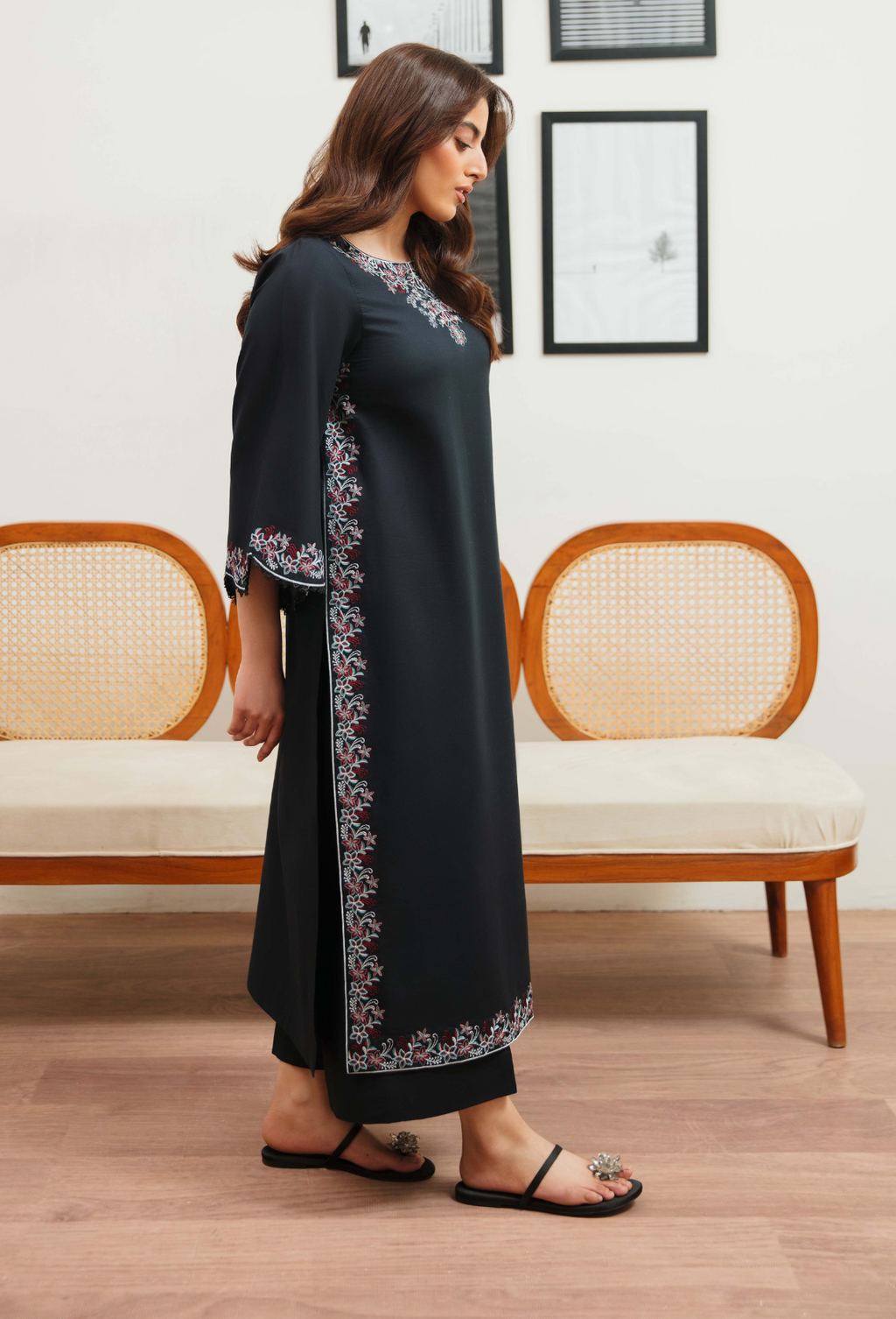 Ayra - D07 Lawn Pakistani Summer Dresses - Humdum - 2