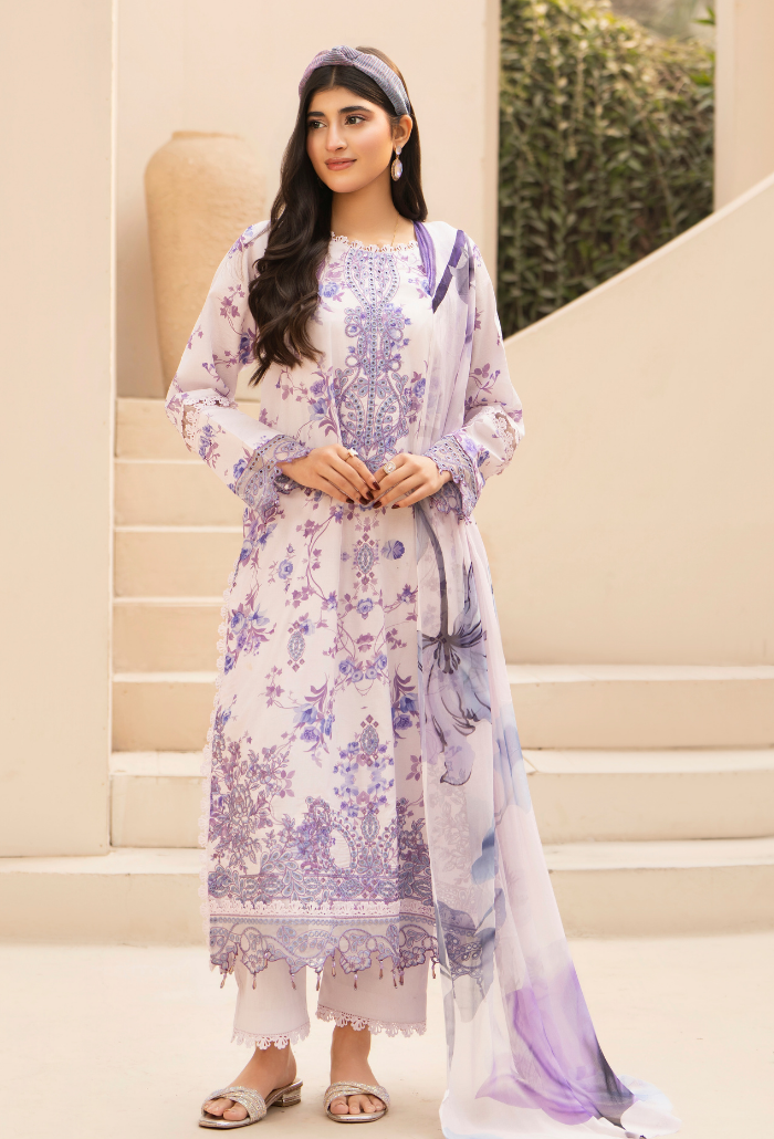 Gardenia'26 - D08 Chiffon Pakistani Summer Dresses - Humdum - 1