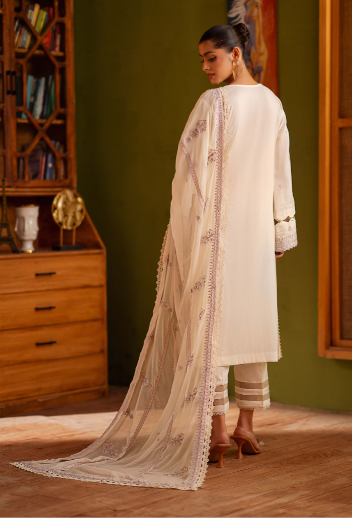 Lalarukh - D09 Chiffon Pakistani Summer Dresses - Humdum - 2