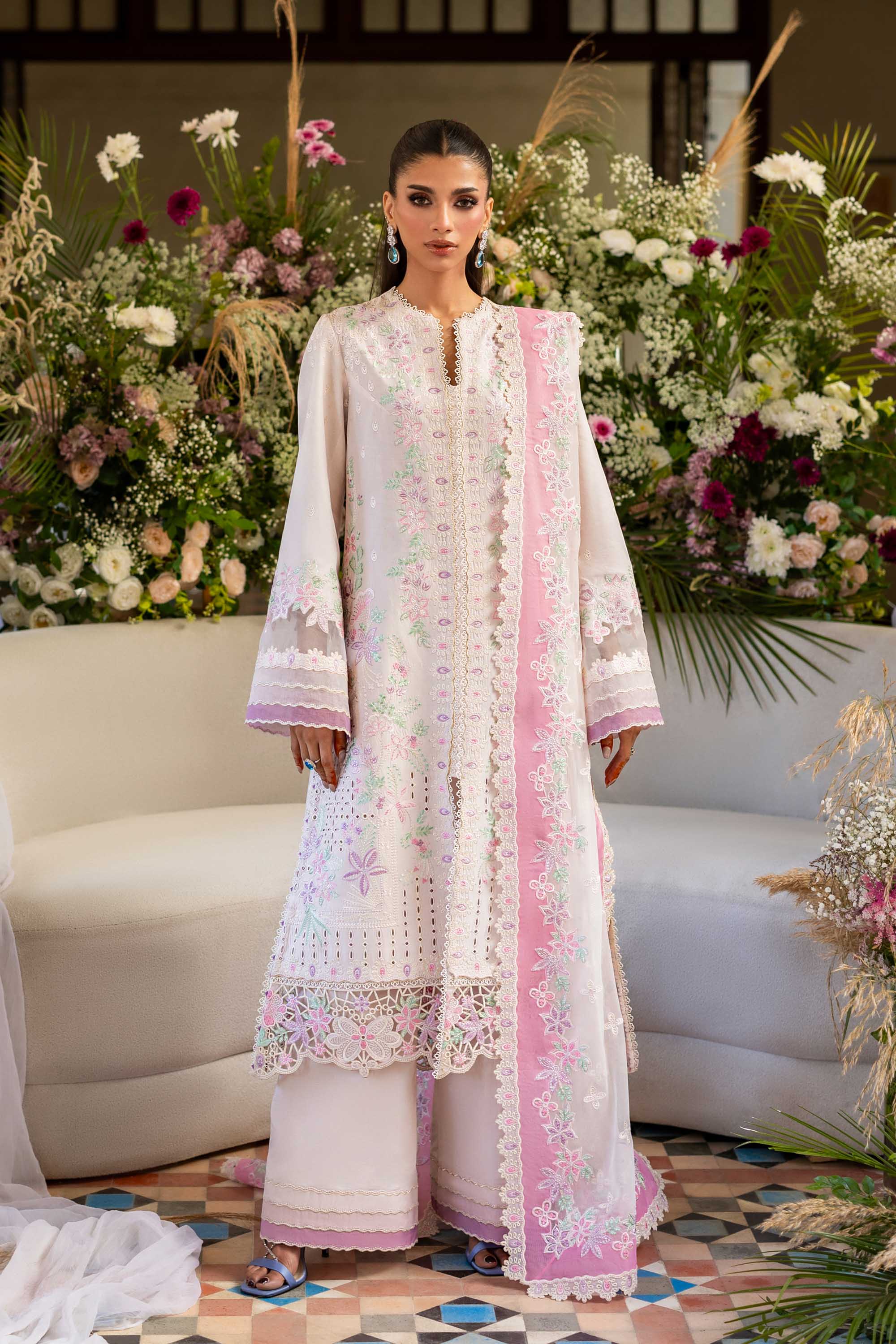Rihal Embroidered Pakistani Dress