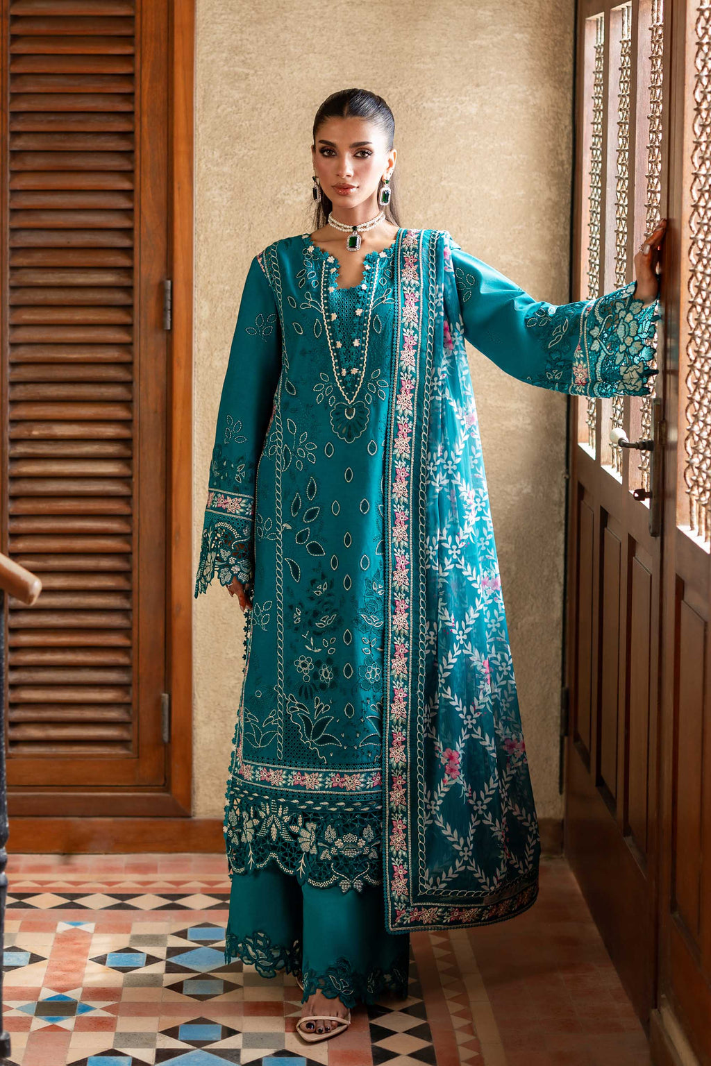 Rivah Embroidered Pakistani Dress