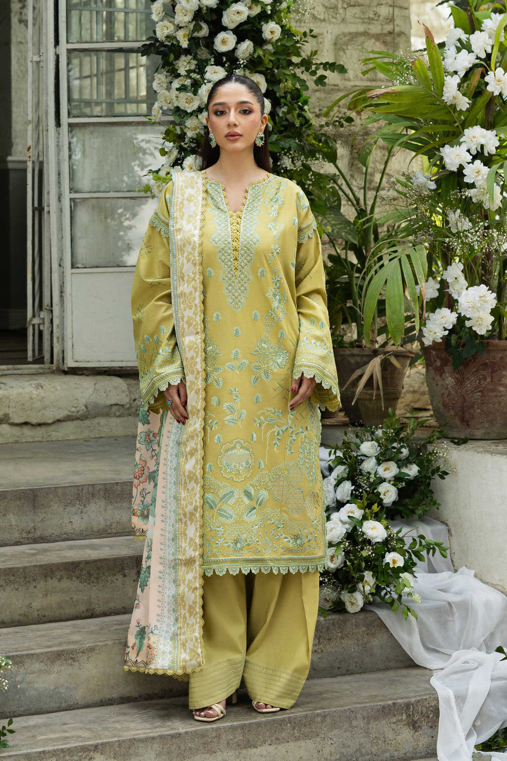 Elysia Cotton Pakistani Summer Dresses