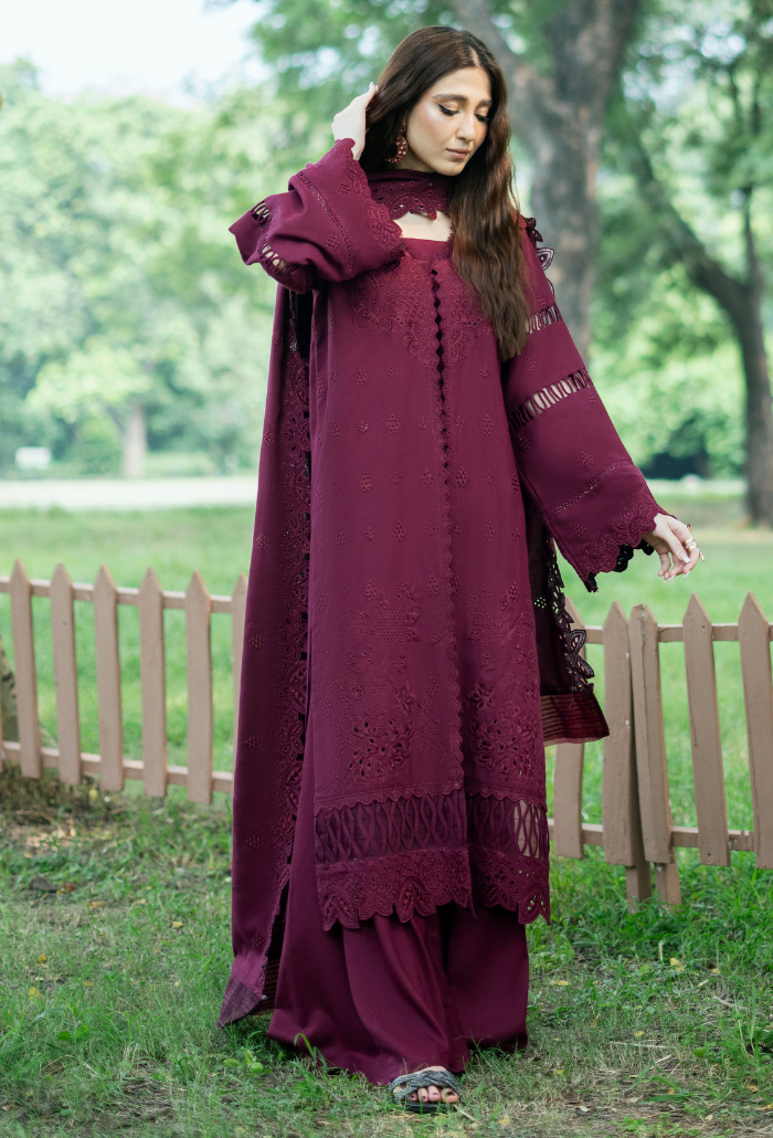 Zephyr - D01 Premium Fabric Pakistani Winter Dresses - Humdum - 1