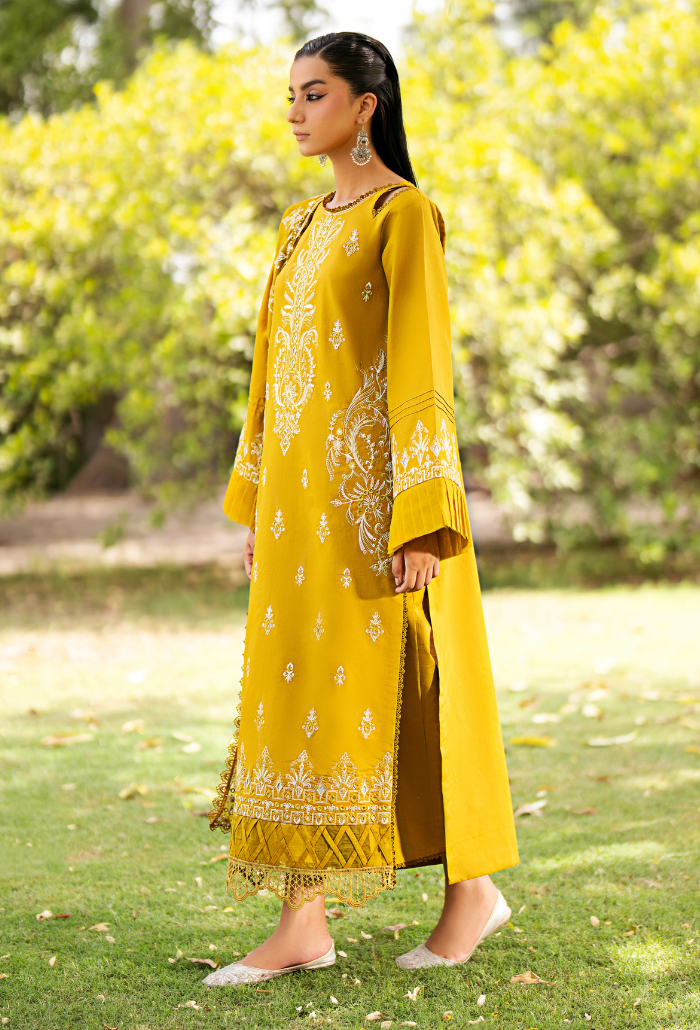 Selin - D03 Chiffon Pakistani Summer Dresses - Humdum - 3