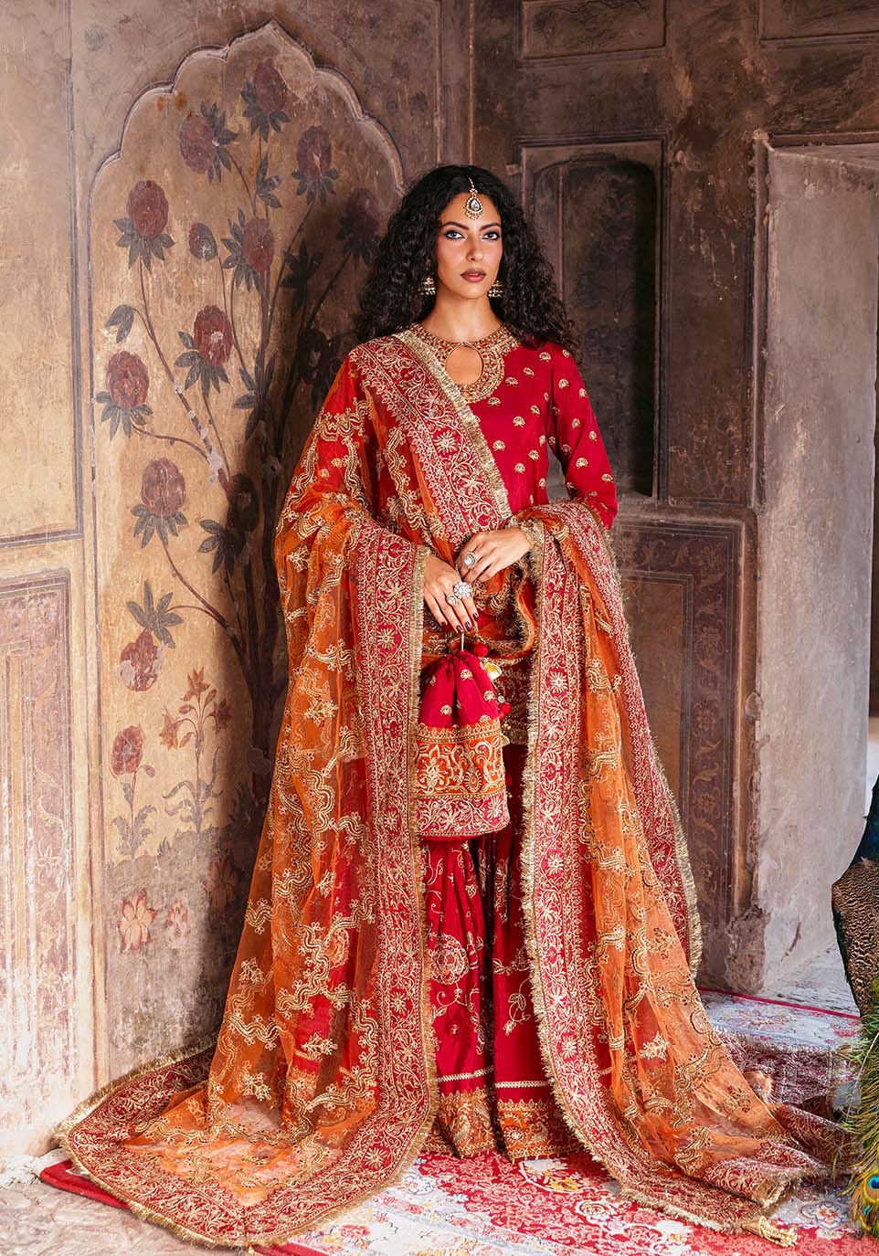 RÅ«bÄb (Ø±ÙˆØ¨Ø¨) Embroidered Pakistani Dress