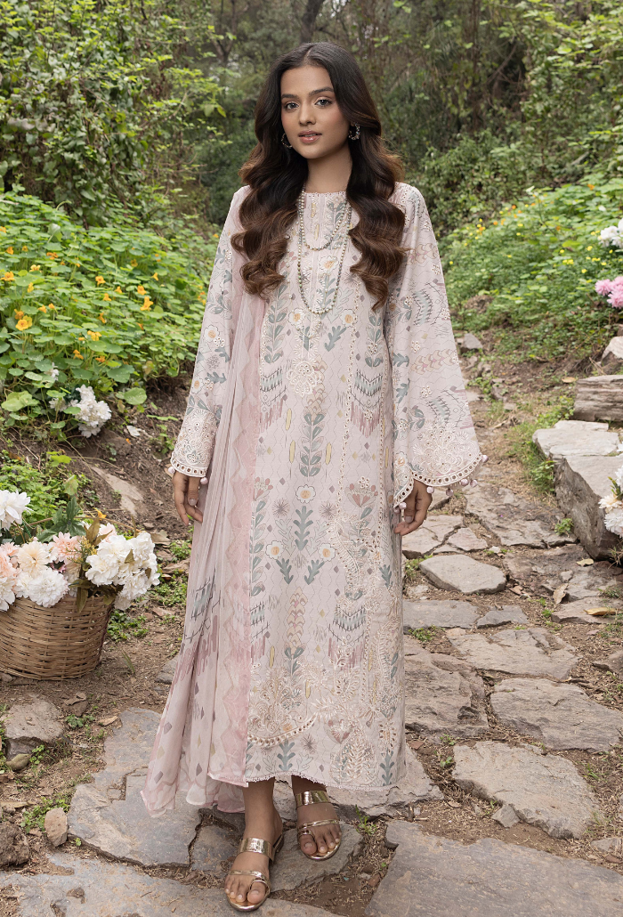 Eden Garden - D10 Chiffon Pakistani Summer Dresses - Humdum - 1