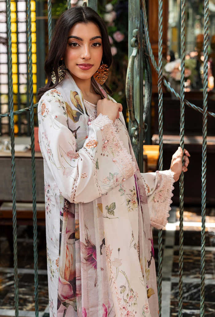 EDEN GARDEN CHAPTER 2 D01 Chiffon Pakistani Summer Dresses - Humdum - 4