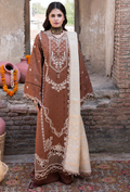 Khumar - D09 Organza Pakistani Winter Dresses - Humdum - 1