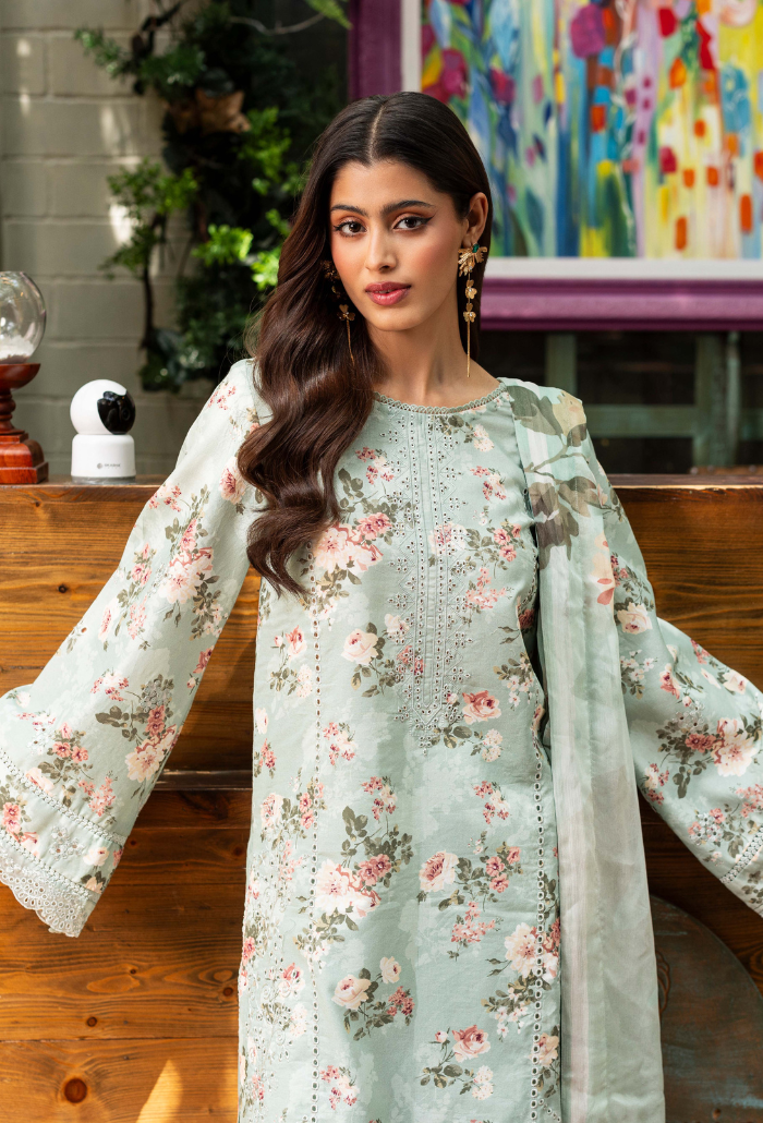 EDEN GARDEN CHAPTER 2 D02 Chiffon Pakistani Summer Dresses - Humdum - 3
