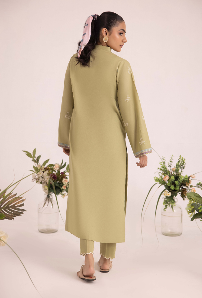 Pret 2 - D08 Lawn Pakistani Summer Dresses - Humdum - 2