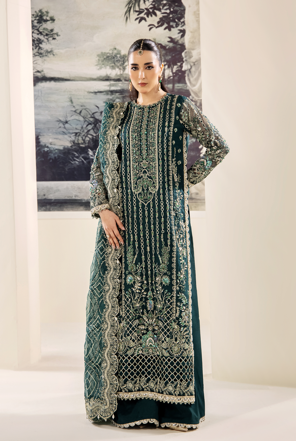 AMORE Embroidered Pakistani Dress