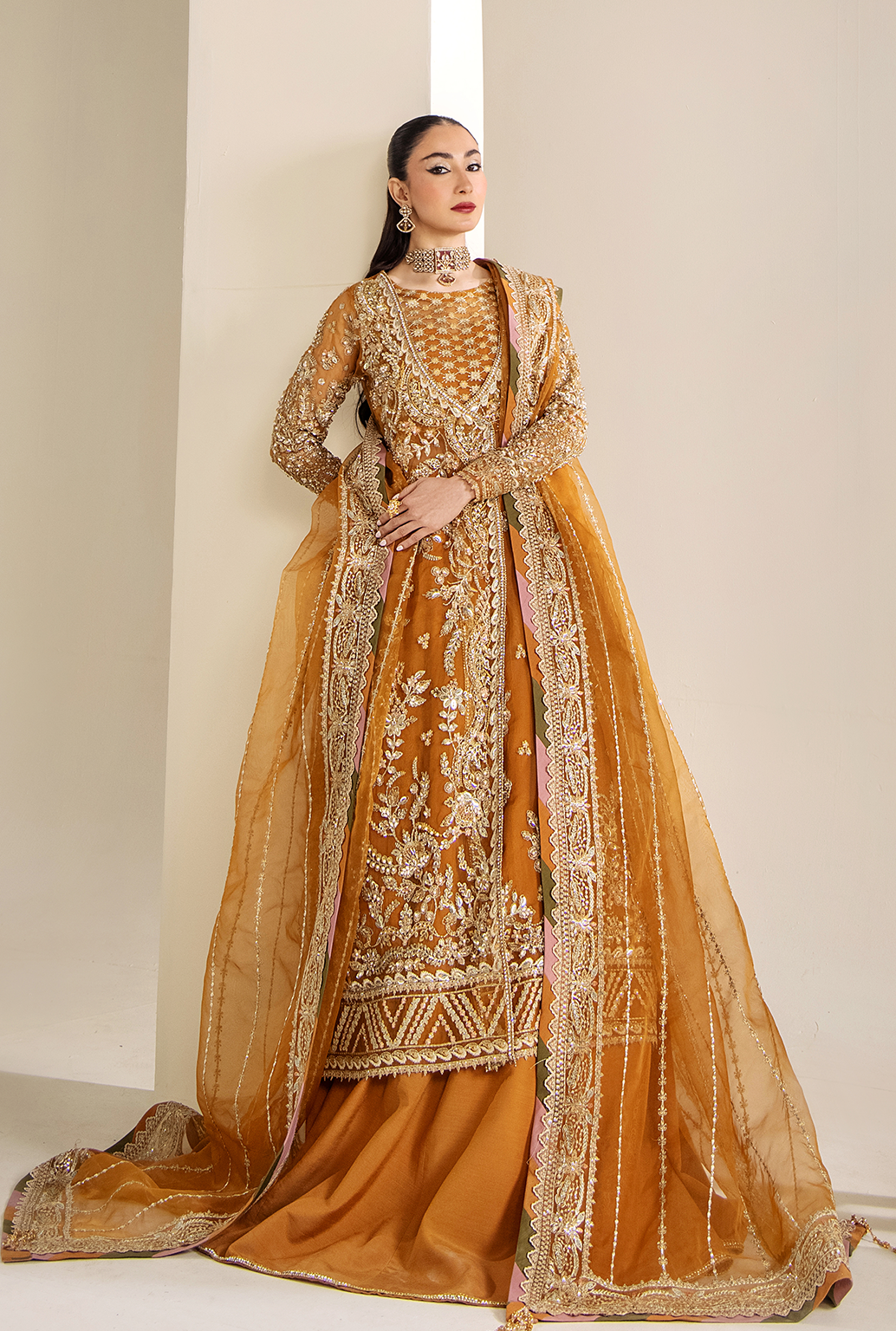 VERA Raw Silk Pakistani Formal Dresses