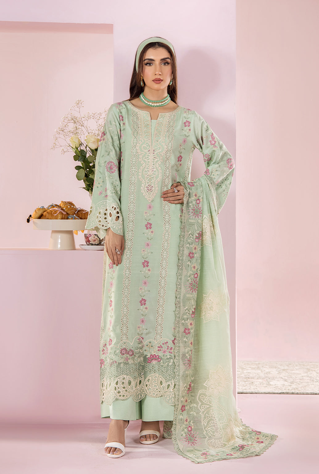 NORA Embroidered Pakistani Dress