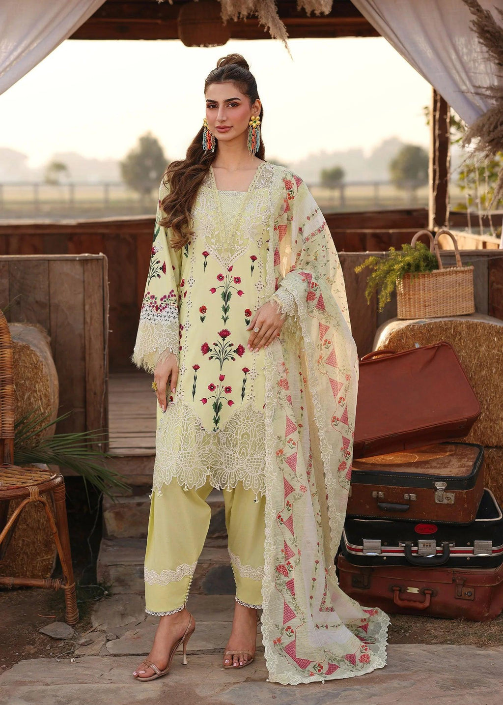 Sunlit Pakistani Designer Dress