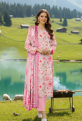 Floral - D09 Chiffon Pakistani Summer Dresses - Humdum - 1