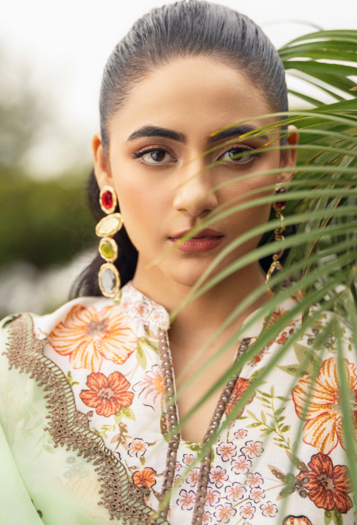 Diva - D10 Chiffon Pakistani Winter Dresses - Humdum - 3