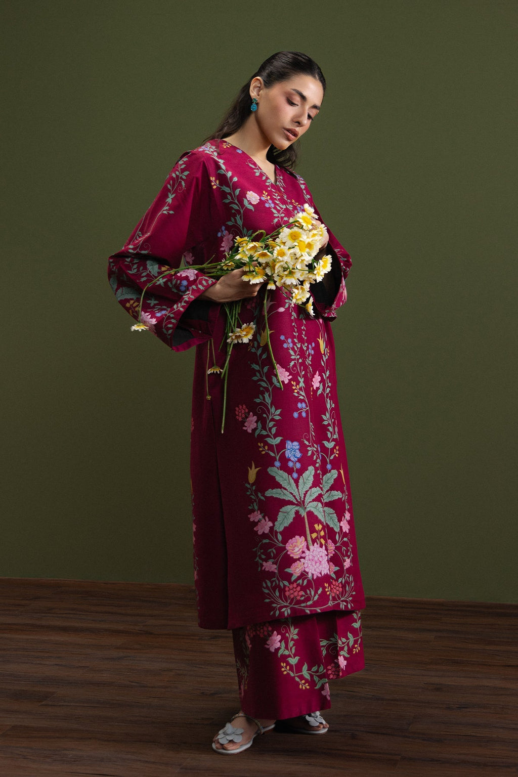 Bloom Babe Cambric Pakistani Summer Dresses - Afrozeh - 2
