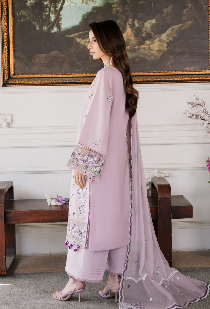 Meraki'2 - D07 Organza Pakistani Summer Dresses - Humdum - 2