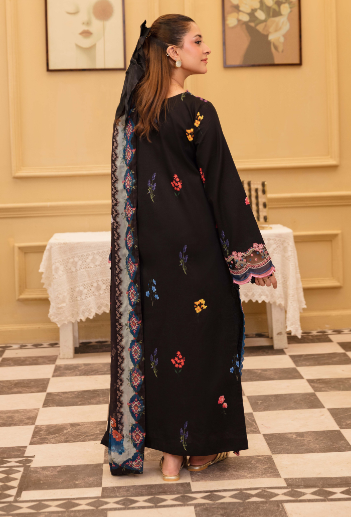Senora'2 - D09 Organza Pakistani Summer Dresses - Humdum - 2