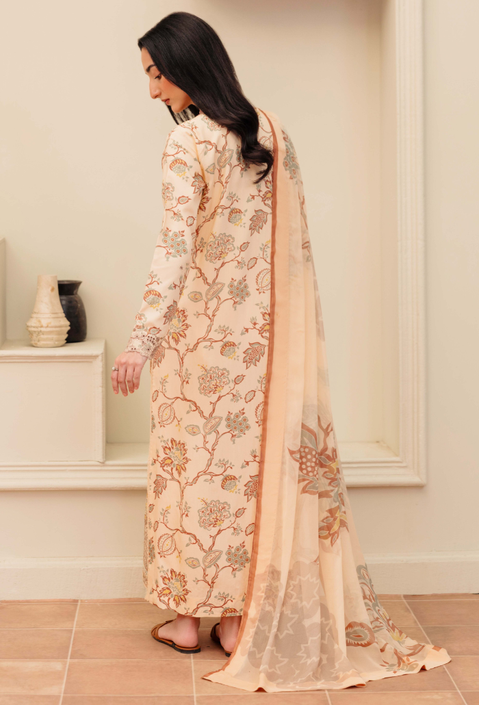 MIRAL - D05 Chiffon Pakistani Winter Dresses - Humdum - 2
