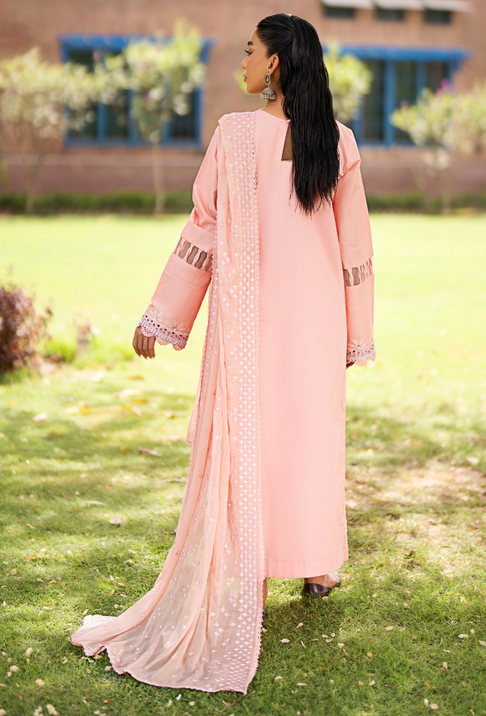 Selin - D04 Chiffon Pakistani Summer Dresses - Humdum - 4