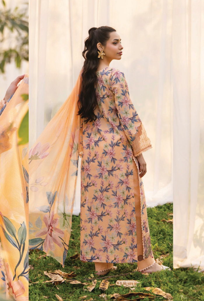 Eden Garden Chapter 3 - D05 Chiffon Pakistani Summer Dresses - Humdum - 2