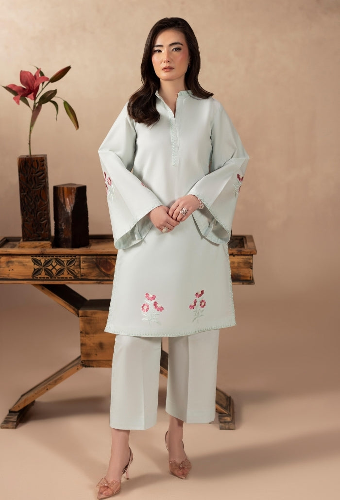 SPRING PRET V-1 - D02 Lawn Pakistani Summer Dresses - Humdum - 1