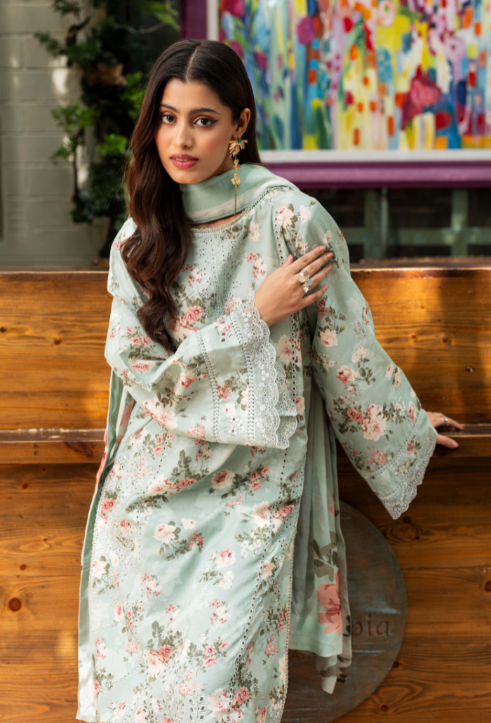EDEN GARDEN CHAPTER 2 D02 Chiffon Pakistani Summer Dresses - Humdum - 2