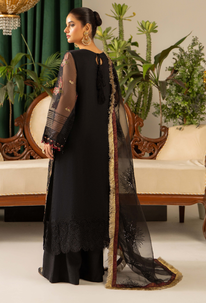 HOC - D03 Raw Silk Pakistani Formal Dresses - Humdum - 2