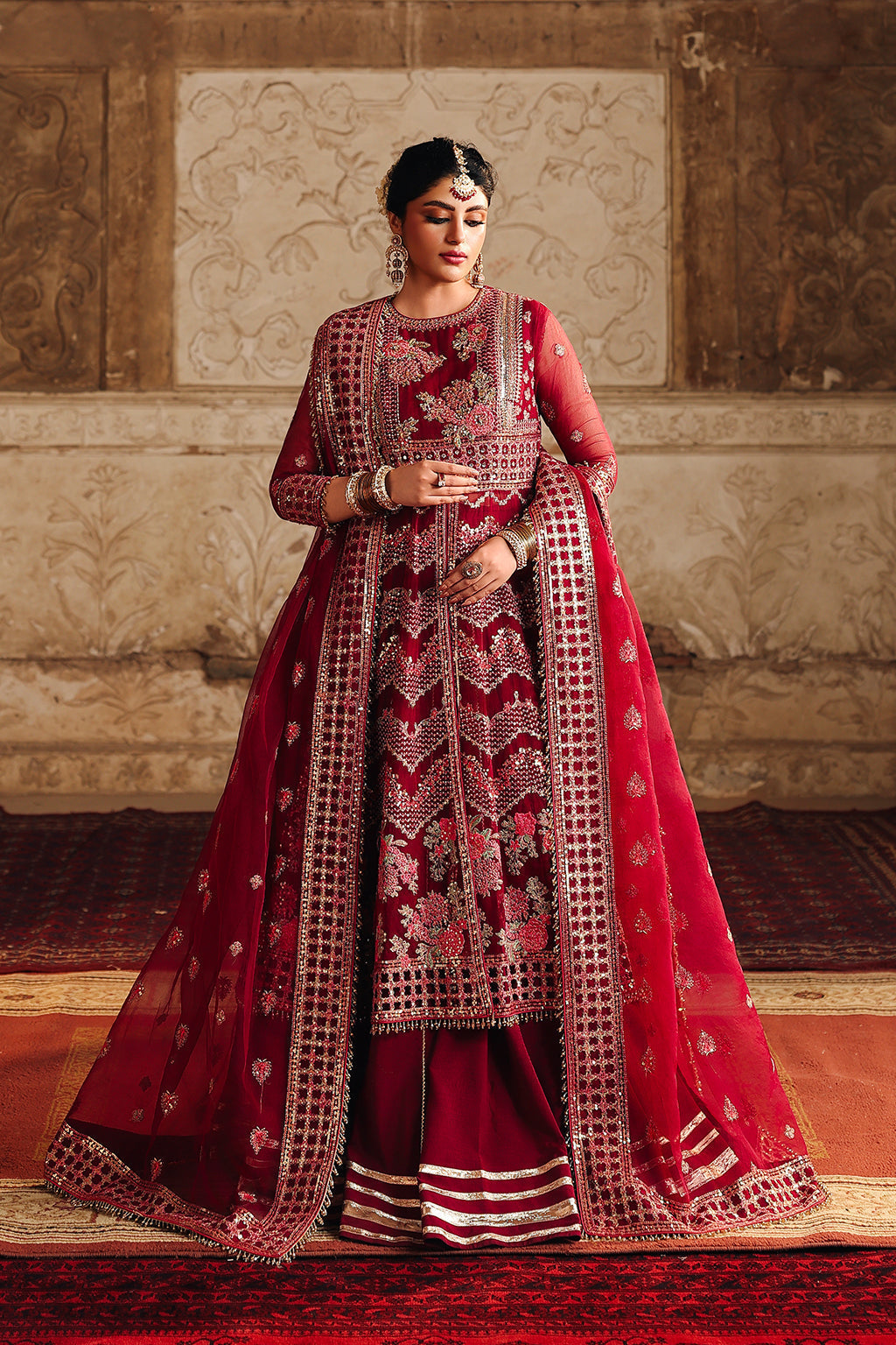 Dure Raw Silk Pakistani Formal Dresses