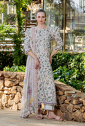 Scenery - Printkari D07 Chiffon Pakistani Summer Dresses - Humdum - 1