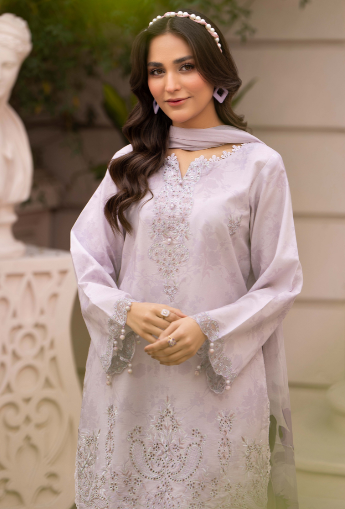Summer Breeze - D05 Chiffon Pakistani Summer Dresses - Humdum - 3