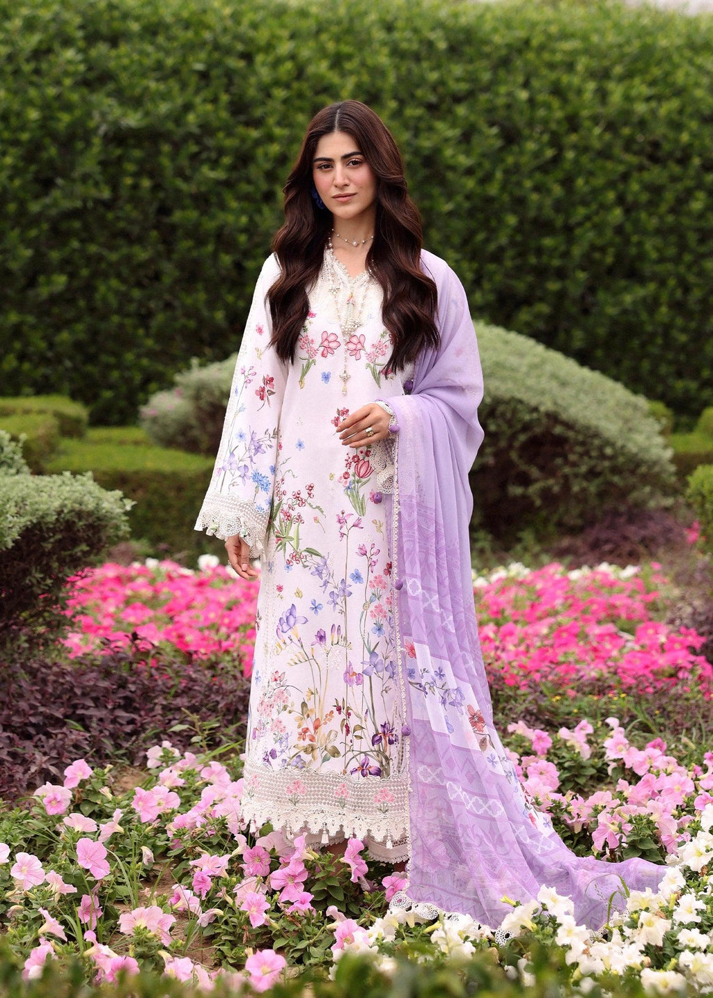 Lavender Clouds Pakistani Summer Dresses Collection