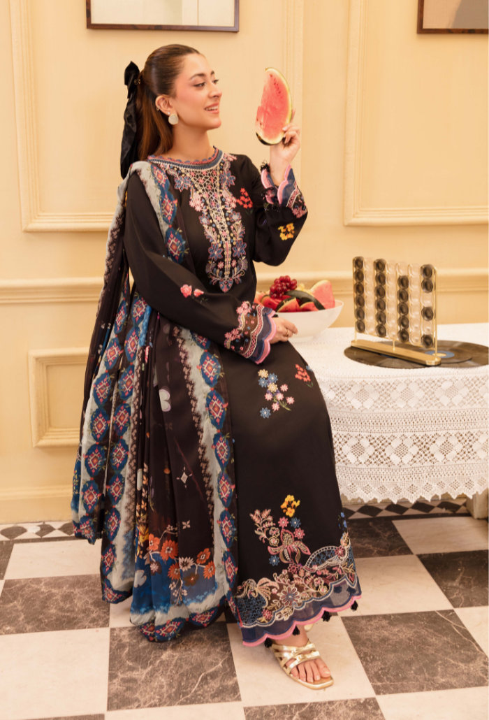 Senora'2 - D09 Organza Pakistani Summer Dresses - Humdum - 4