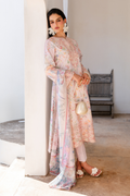 SERENE (AZ-04) Lawn Pakistani Summer Dresses - aabyaan - 1