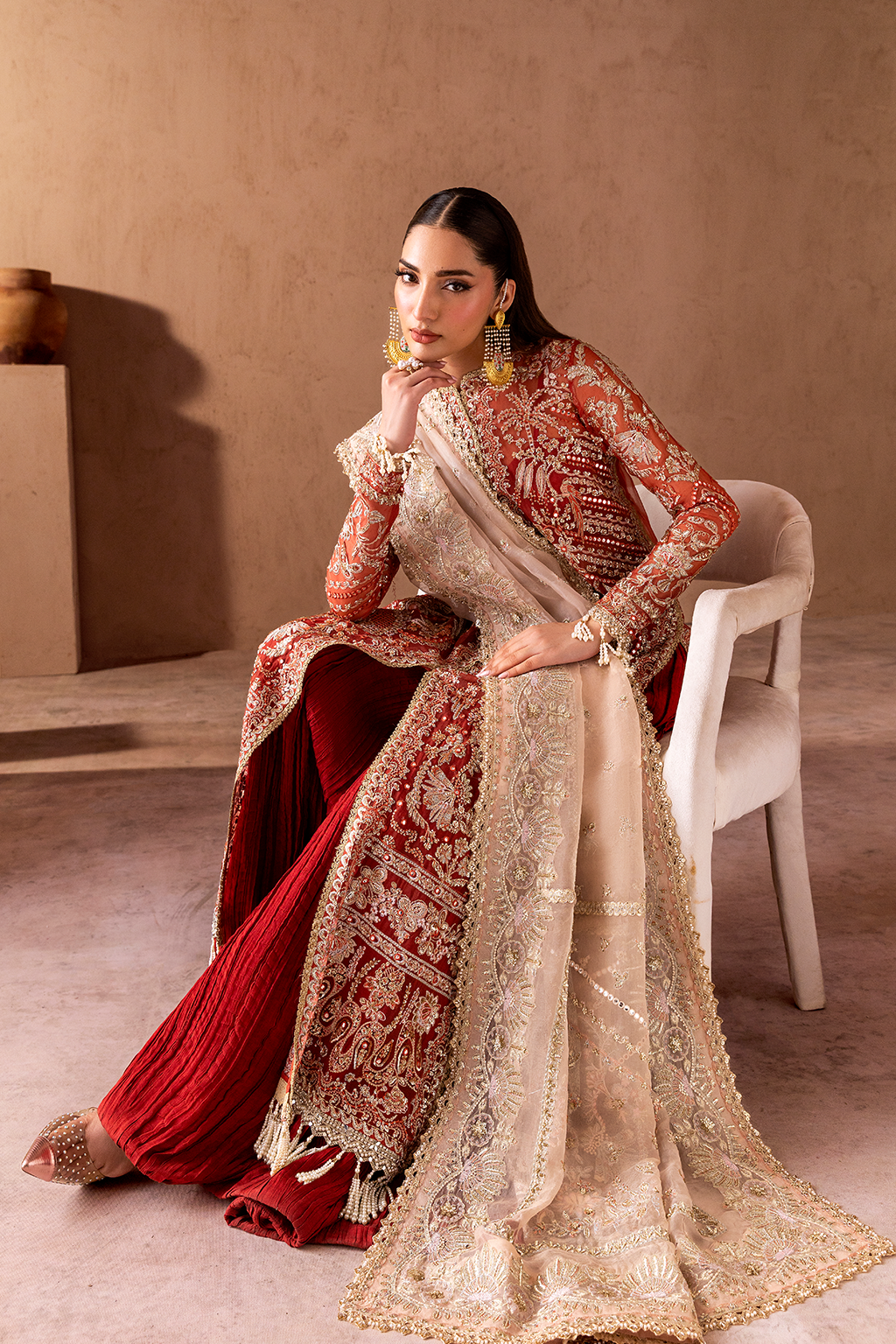 SOLIN Embroidered Pakistani Dress