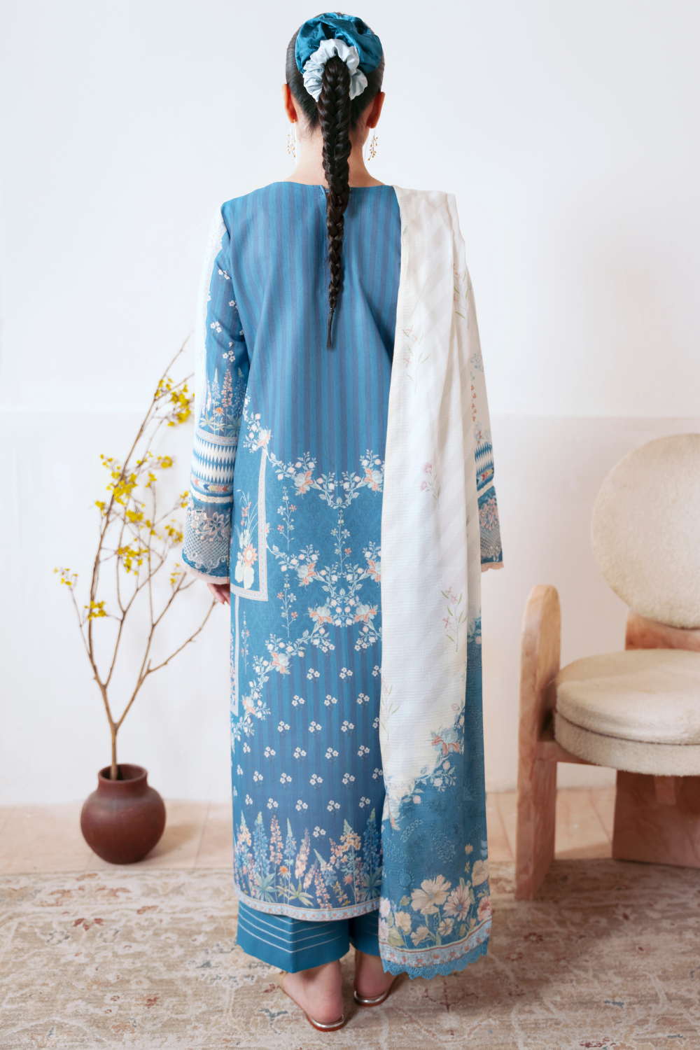 ESHAAL (AP-07) Lawn Pakistani Summer Dresses - AABYAAN - 4
