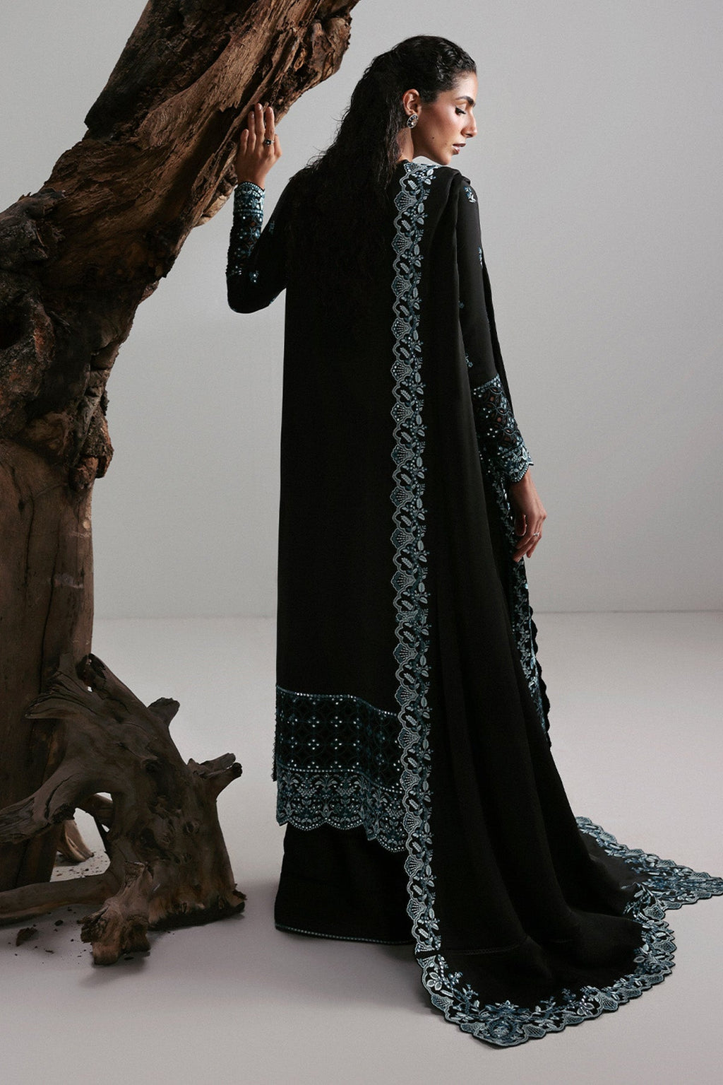 Rhylen Silk Pakistani Formal Dresses - Afrozeh - 2